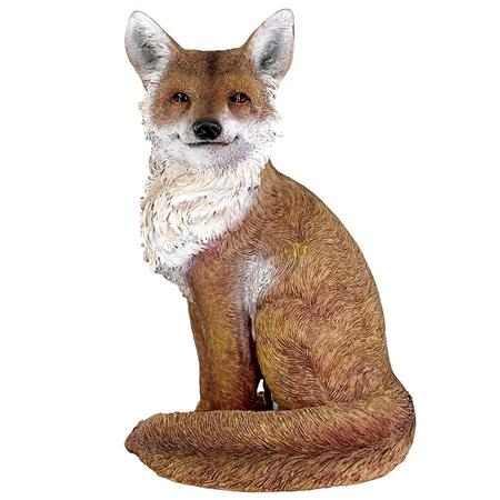 Design Toscano Fabian, the Flamboyant Fox Garden Statue QM22092